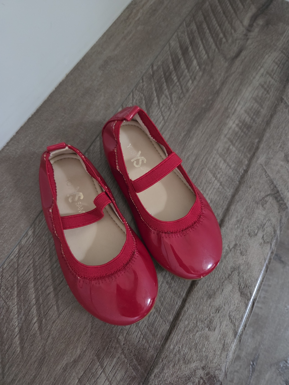 Kids Red Patent Mary Jane Shoes